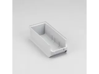 magazijnbak,HxBxD 75x102x215mm,PP,grijs - 2