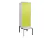 locker voor scheiding van kleding,HxBxD 2120x600x815mm,2vak