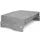 BNEQR110CLGY BAKKER Q-riser 100 Circular Monitorstandaard Grijs