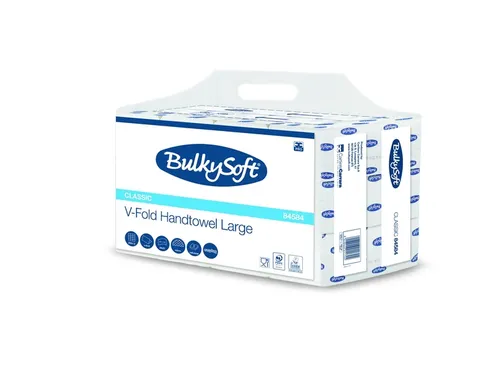 Handdoek BulkySoft Classic 2-laags 12x250 vel 84584
