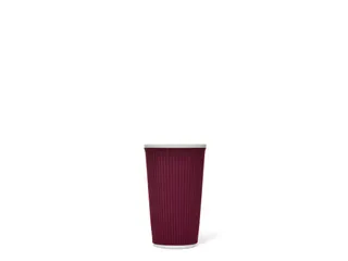 Beker porselein Les Artistes Paris 450ml met siliconen grip Rood - 1
