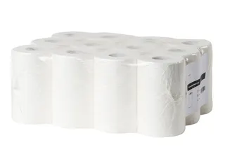 Poetsrol mini cellulose 2-laags 19 cm 12 x 72 meter in folie FSC - 1