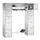 personeelsgarderobe draaigr. 1950x1700x500mm 2x5 vakken 400mm RAL7035
