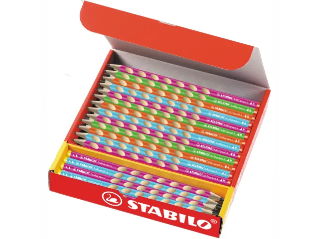 Potlood STABILO Easygraph grafiet 325 HB classpack 48 stuks