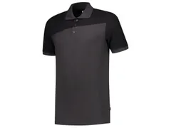 Polo Tricorp Bicolor coutures 202006, gris anthracite/noir, taille 3XL