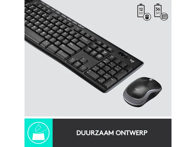 Logitech C270-webcam en MK270 draadloze toetsenbord- en muiscombinatie