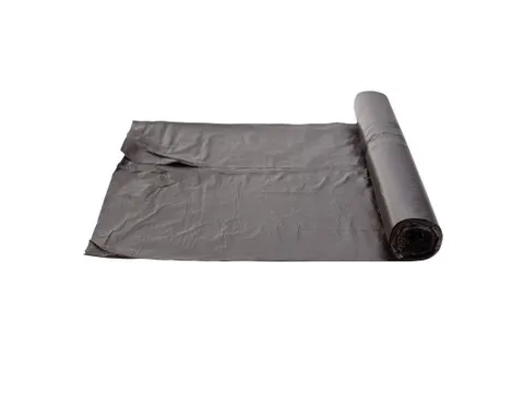 Afvalzak HDPE 60x80cm 15my 60 Liter Zwart