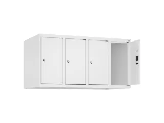 opzetkast,v. locker,4vak.,vak B 250mm,HxBxD 500x1000x500mm,vleugeldeur - 2