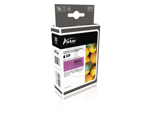AS70719 Astar HP 963XL OJ pro inkt magenta HC rebuilt 1600pag 23ml