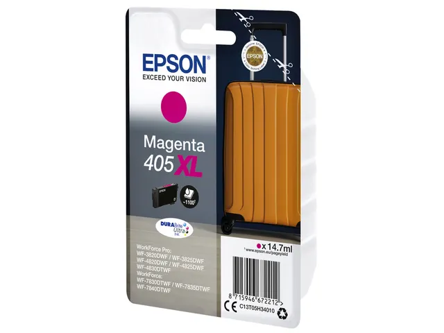 Inktcartridge Epson 405XL rood C13T05H34010