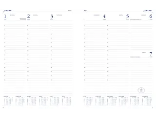 Agenda 2027 Ryam Weekplan Mundior 7dagen/2pagina's zwart - 4