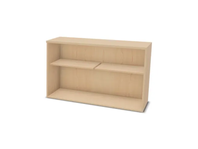 kantoorstelling,opbouwelement,HxBxD 740x1200x445mm,NE-esdoorn