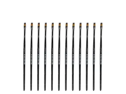 Penseel Kangaro Serie 341 plat Nr. 4 synthetisch doos 12 stuks