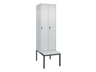 locker voor scheiding van kleding,HxBxD 2120x600x815mm,2vak - 1