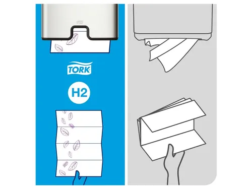 Tork 100297 Xpress Handdoek Premium H2 I-vouw Extra Soft 2-laags