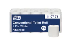 Toiletpapier Tork T4 110771 Advanced 2-laags Wit 400 Vel 30 rollen