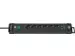 Stekkerdoos Brennenstuhl Premium 6 voudig inclusief 2 USB 3 m zwart