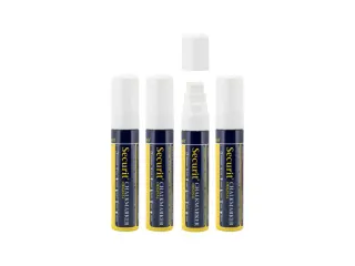Krijtstift Securit Sma-720 Blokpunt 7-15mm Wit 4 Stuks - 1