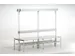 banc double,HxLxP 1650x1500x725mm,barres alu