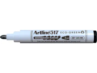Whiteboardmarker Artline 517 Eco Dry Safe rond Medium zwart - 3