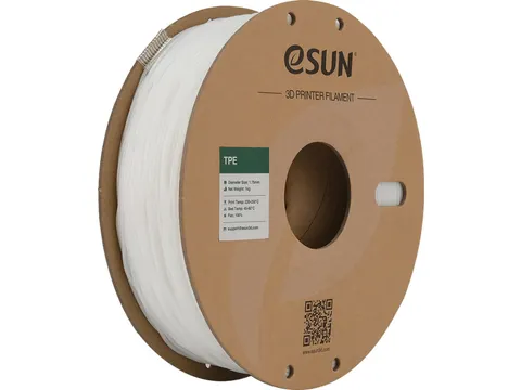 eSUN 3D printer Filament eLastic TPE-83A 1,75mm Natural 1kg