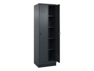 wasgoedverdeelkast,HxBxD 1950x600x500mm,vak B 300mm,draaigrendel - 2