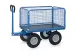 Handtrekwagens 6434l 1000kg 1200x800mm Luchtbanden Draadgaas Wanden