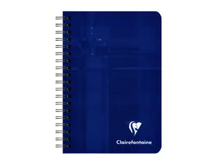 Notitieboek Clairefontaine A7+ 95x140 ruit 5x5 100blz 90gr assorti - 2