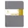 Schrift Clairefontaine A5 lijn 96 pagina's 90gr grijs seal à 2 stuks