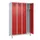 locker voor scheiding van kleding,HxBxD 1950x1200x500mm,4vak