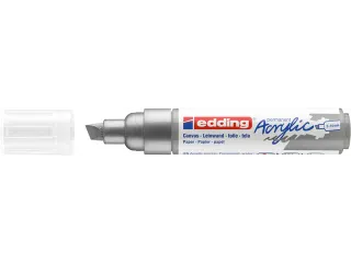 Acrylmarker edding e-5000 breed zilver - 1