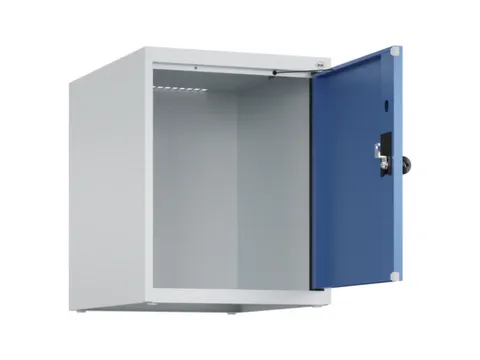 opzetkast,v. locker,1vak.,vak B 400mm,HxBxD 500x400x500mm,draaigrendel