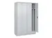 locker voor scheiding van kleding,HxBxD 1950x1200x500mm,4vak