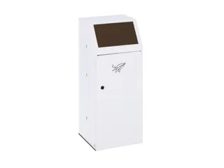 Afvalverzamelaar 69 Liter Sticker Gft-Afval Deur Aan Voorzijde Bruin - 1