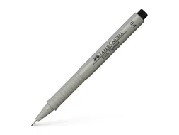 Tekenpen Faber Castell Ecco Pigment 0.4Mm Zwart