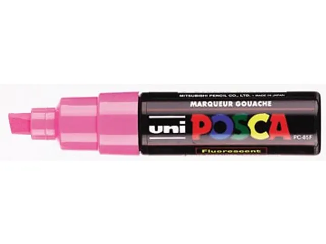 uni-ball Paint Marker op waterbasis Posca PC-8K fluo roze