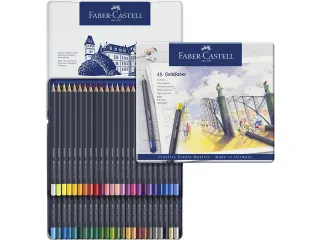 Kleurpotlood Faber-Castell Goldfaber etui à 48 stuks - 1
