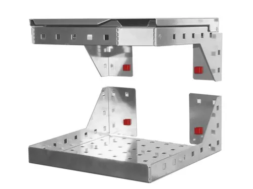 Abax-Vuilniszakhouder Geperforeerde Platen D 330mm Klemring Deksel