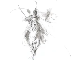 Potlood Faber-Castell 9000 F - 9