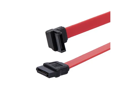 15cm Haakse SATA naar SATA kabel naar links