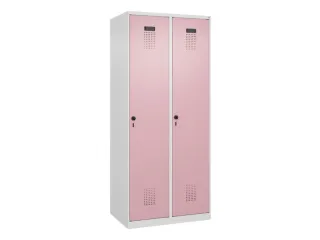 locker,HxBxD 1850x800x500mm,2vak,vak B 400mm,draaigrendel - 3