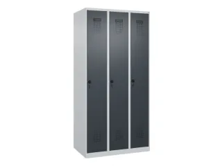 locker voor scheiding van kleding,HxBxD 1850x900x500mm,3vak - 2
