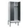 locker met bank,voor scheiding van kleding,HxBxD 2120x800x815mm,2vak