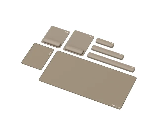 Muismat met polssteun Fellowes Breyta XL zand 21x28cm