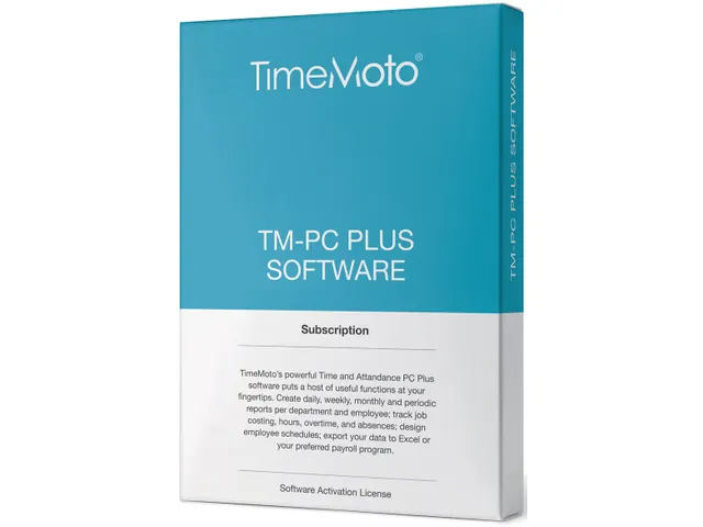 Safescan software voor tijdsregistratiesystemen TimeMoto Pc Plus