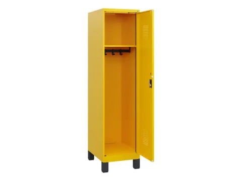 schoollocker,HxBxD 1630x400x500mm,1vak,vak B 400mm,cil.-slot,voeten