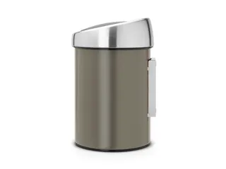 Wandafvalemmertje Touch Bin 3 Liter Platinum - 2