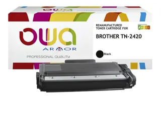 Toner OWA alternatief tbv Brother TN-2420BK zwart - 1