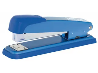 Nietmachine metaal nietjes nr. 24/6 26/6 23/6 24/8 40 vel 90mm blauw - 1