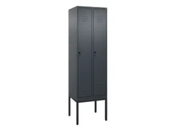 locker voor scheiding van kleding,HxBxD 2120x600x500mm,2vak